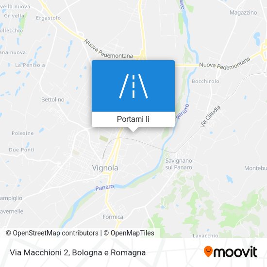 Mappa Via Macchioni 2