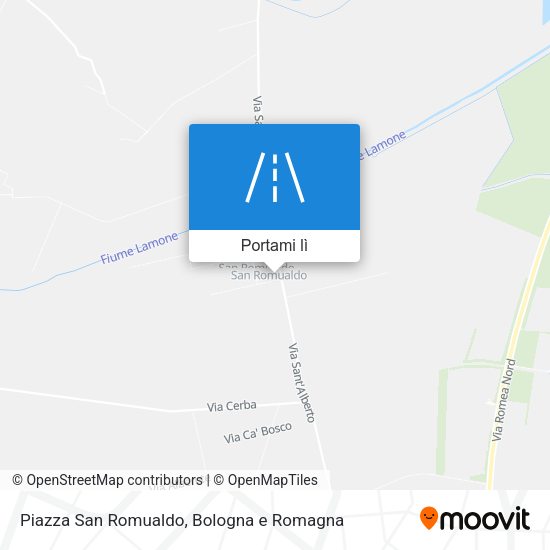 Mappa Piazza San Romualdo