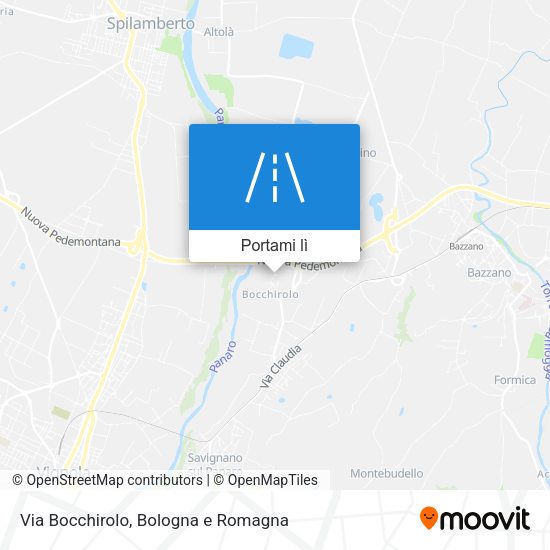 Mappa Via Bocchirolo