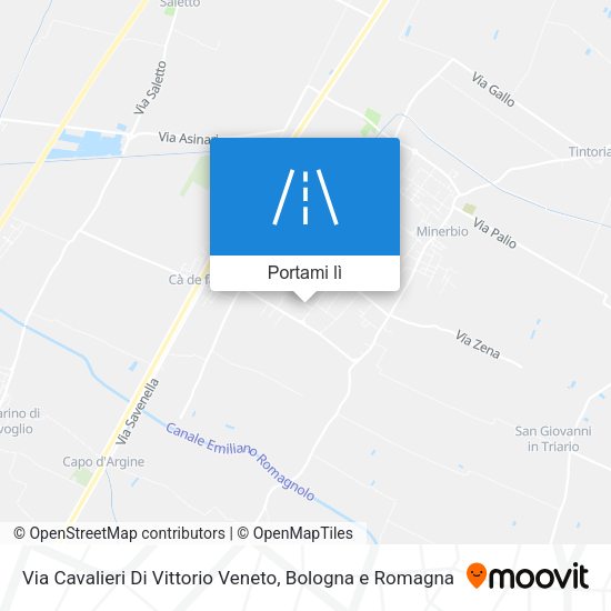 Mappa Via Cavalieri Di Vittorio Veneto