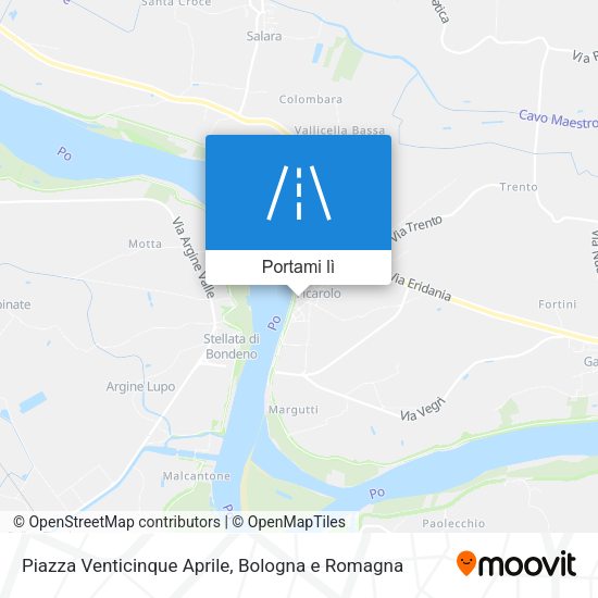 Mappa Piazza Venticinque Aprile
