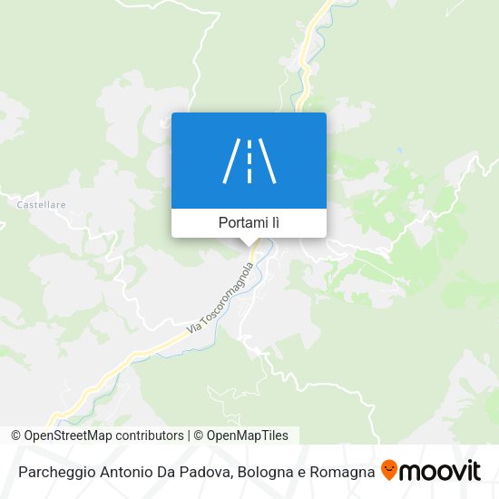 Mappa Parcheggio Antonio Da Padova