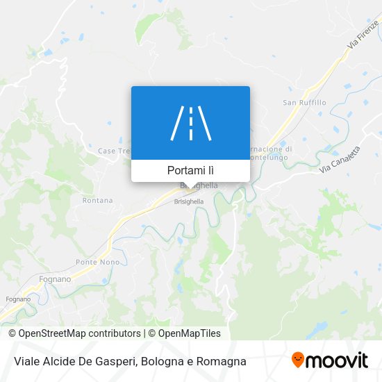 Mappa Viale Alcide De Gasperi