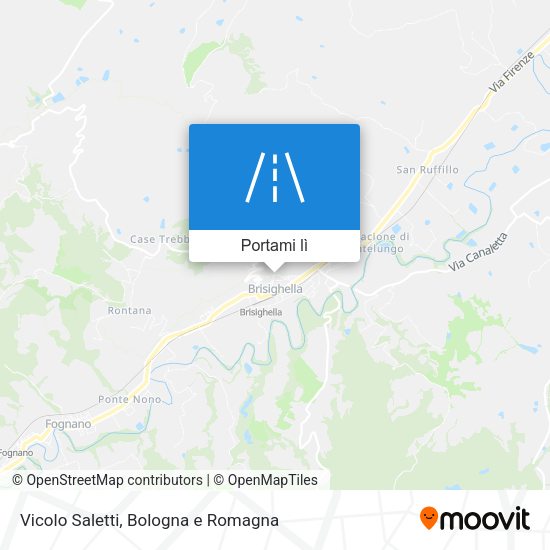Mappa Vicolo Saletti
