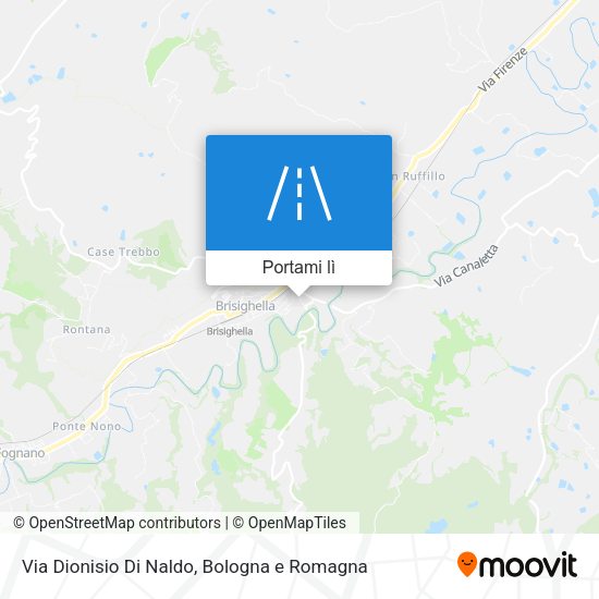 Mappa Via Dionisio Di Naldo