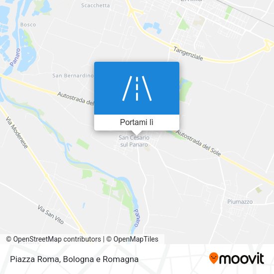 Mappa Piazza Roma
