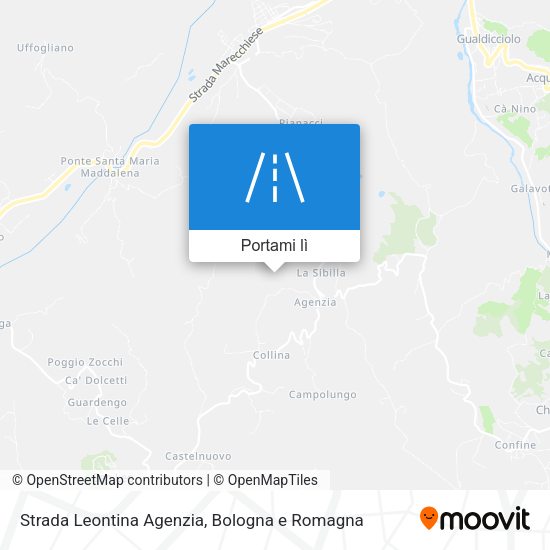 Mappa Strada Leontina Agenzia