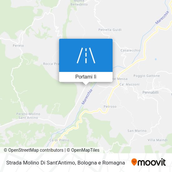 Mappa Strada Molino Di Sant'Antimo