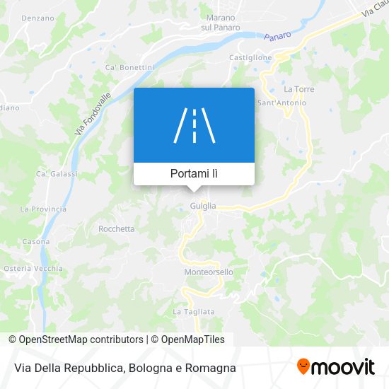Mappa Via Della Repubblica