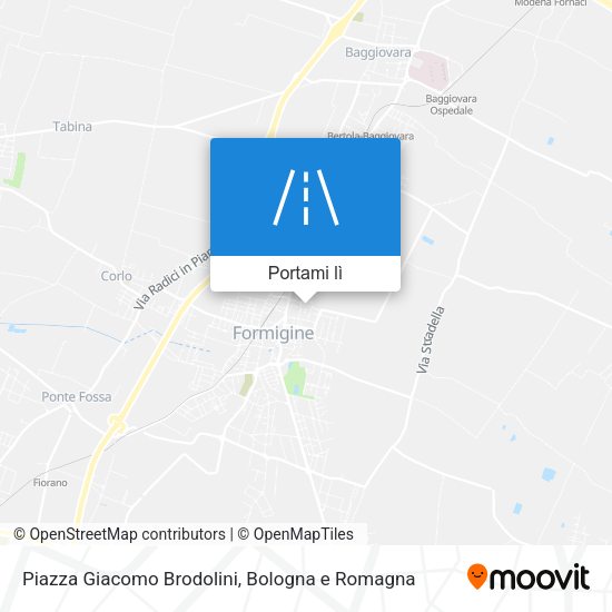 Mappa Piazza Giacomo Brodolini