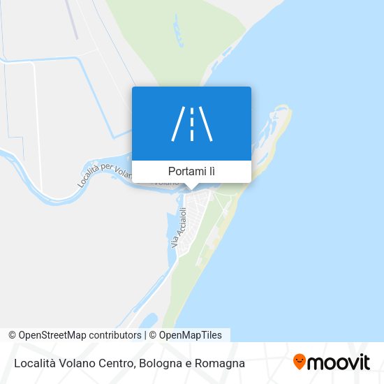 Mappa Località Volano Centro