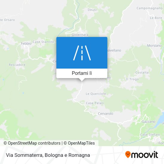 Mappa Via Sommaterra