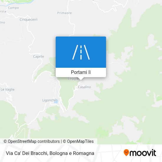 Mappa Via Ca' Dei Bracchi