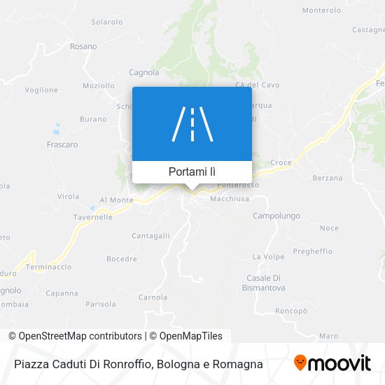 Mappa Piazza Caduti Di Ronroffio
