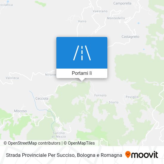 Mappa Strada Provinciale Per Succiso