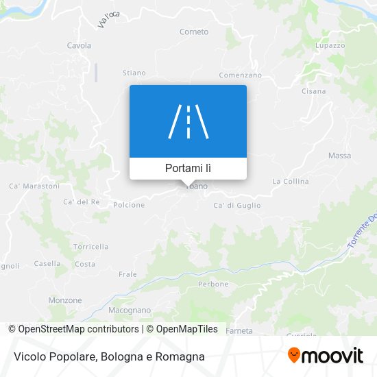 Mappa Vicolo Popolare