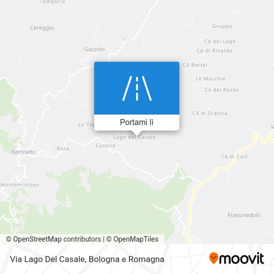 Mappa Via Lago Del Casale