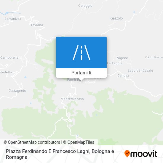 Mappa Piazza Ferdinando E Francesco Laghi