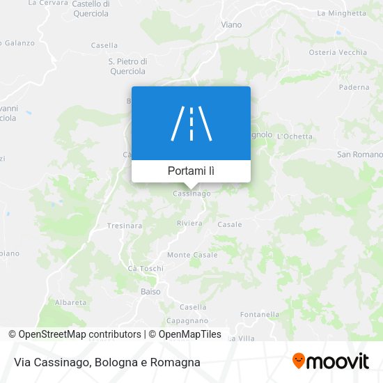 Mappa Via Cassinago