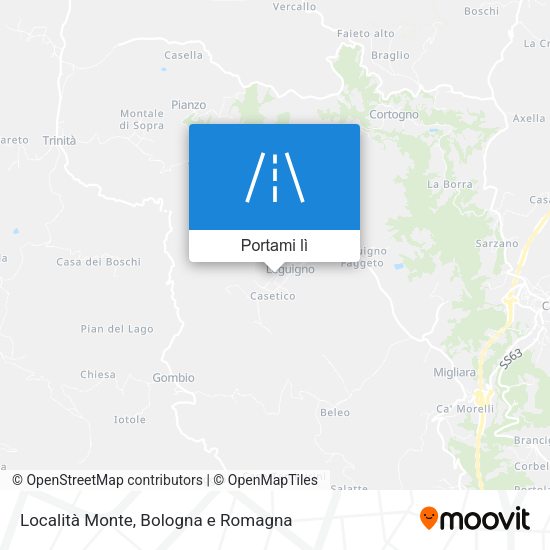 Mappa Località Monte