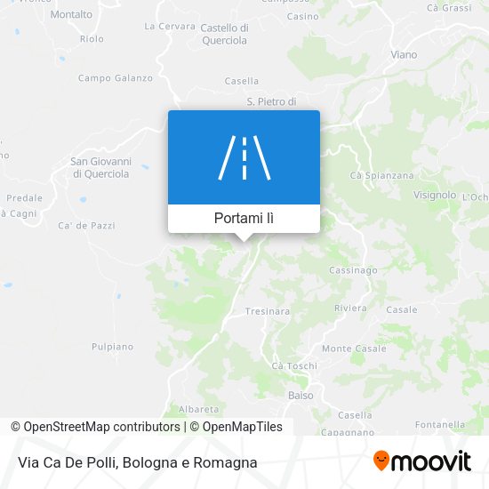 Mappa Via Ca De Polli