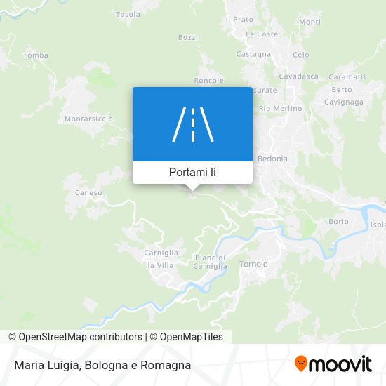 Mappa Maria Luigia