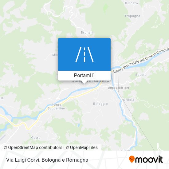 Mappa Via Luigi Corvi