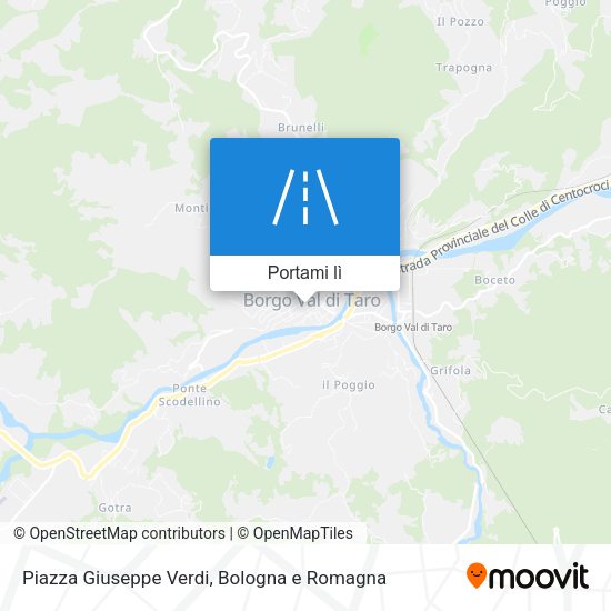 Mappa Piazza Giuseppe Verdi
