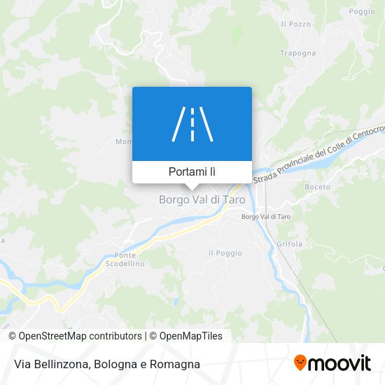 Mappa Via Bellinzona
