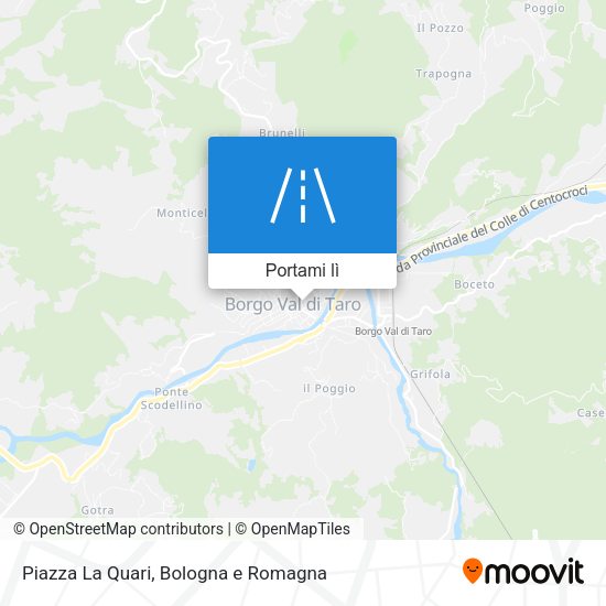 Mappa Piazza La Quari