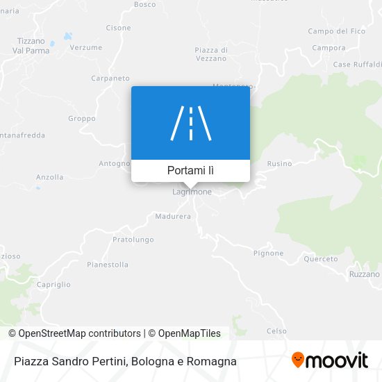 Mappa Piazza Sandro Pertini