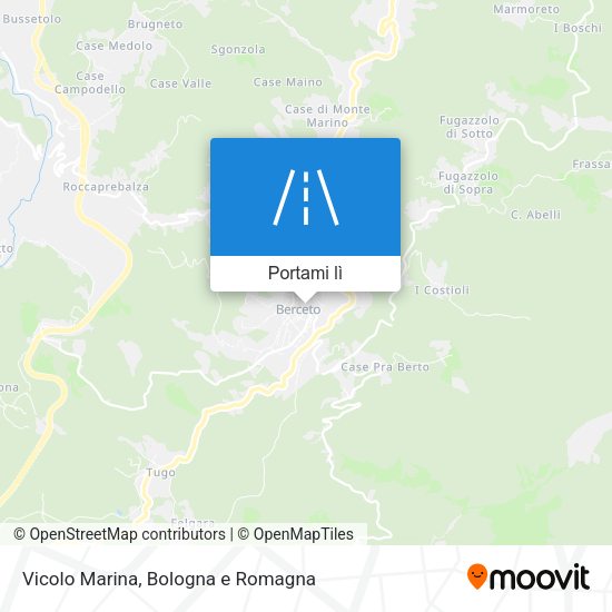 Mappa Vicolo Marina