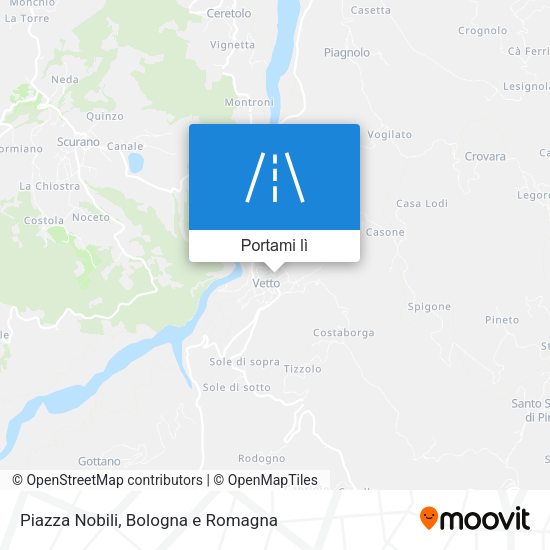 Mappa Piazza Nobili