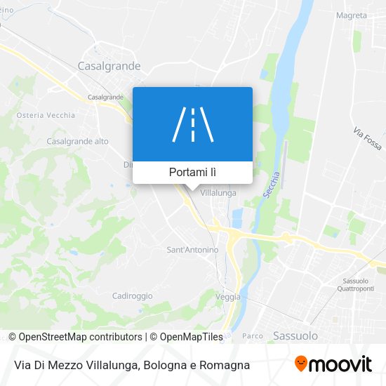 Mappa Via Di Mezzo Villalunga