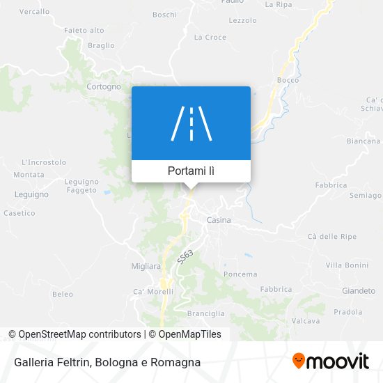 Mappa Galleria Feltrin