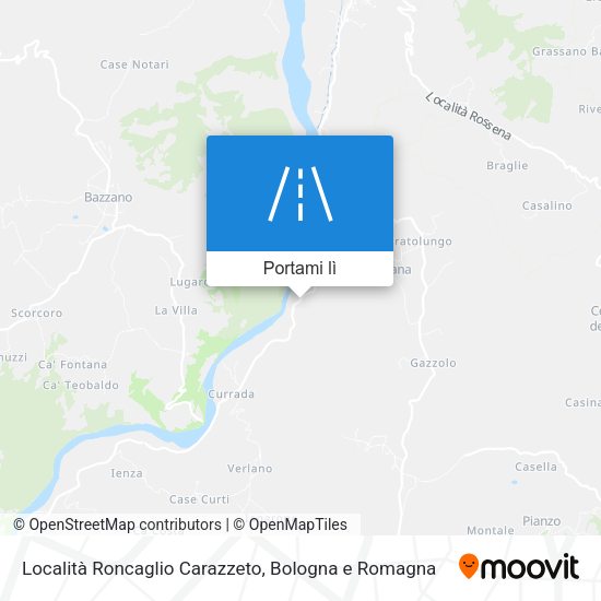 Mappa Località Roncaglio Carazzeto