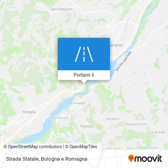Mappa Strada Statale