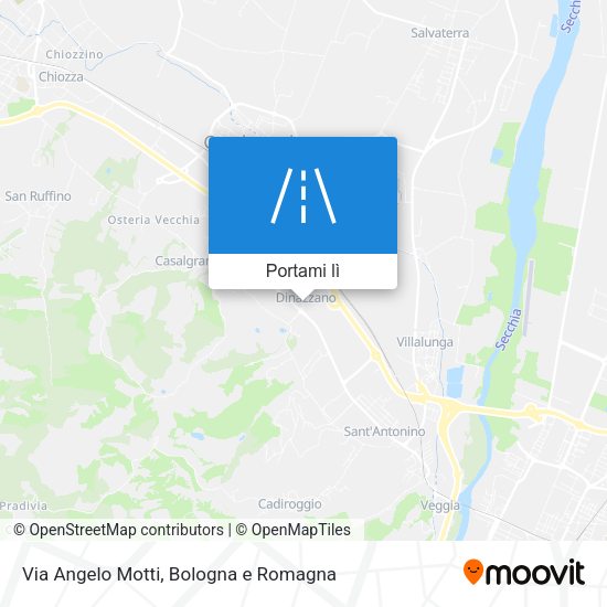 Mappa Via Angelo Motti