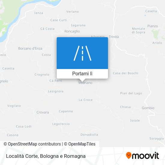 Mappa Località Corte