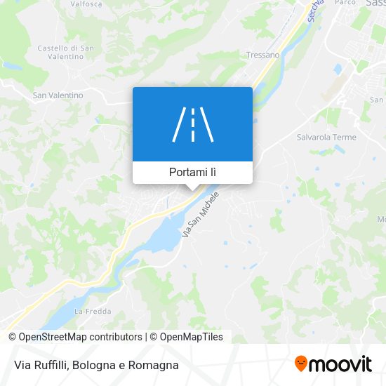 Mappa Via Ruffilli