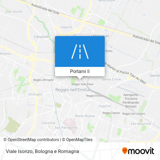 Mappa Viale Isonzo