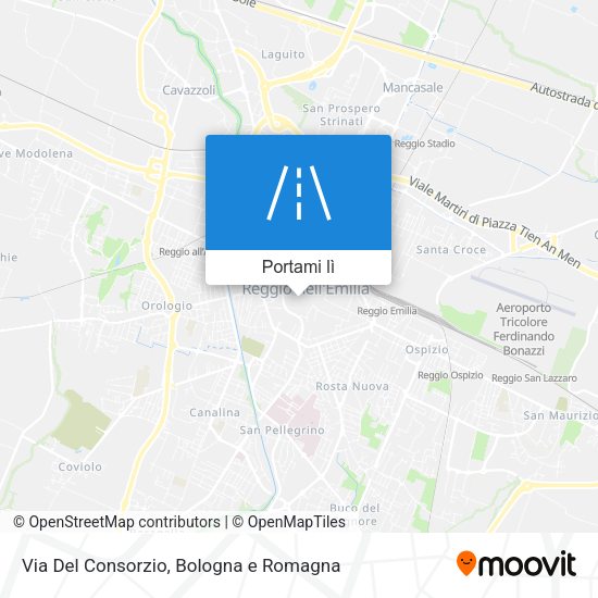 Mappa Via Del Consorzio