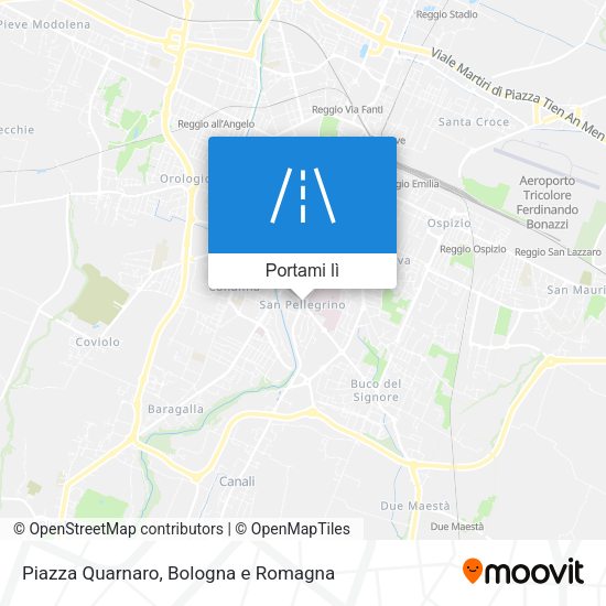 Mappa Piazza Quarnaro