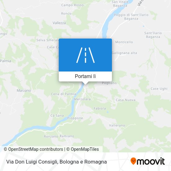 Mappa Via Don Luigi Consigli