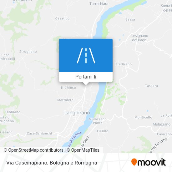 Mappa Via Cascinapiano