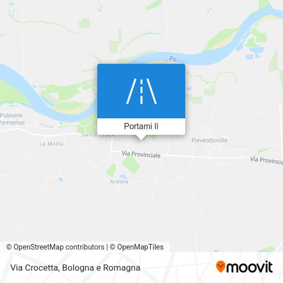 Mappa Via Crocetta