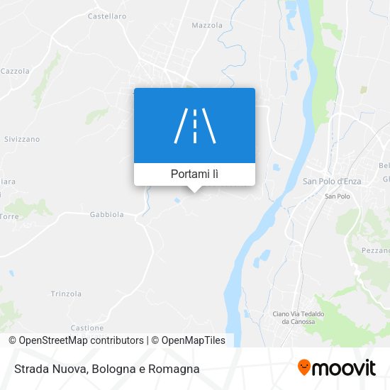 Mappa Strada Nuova