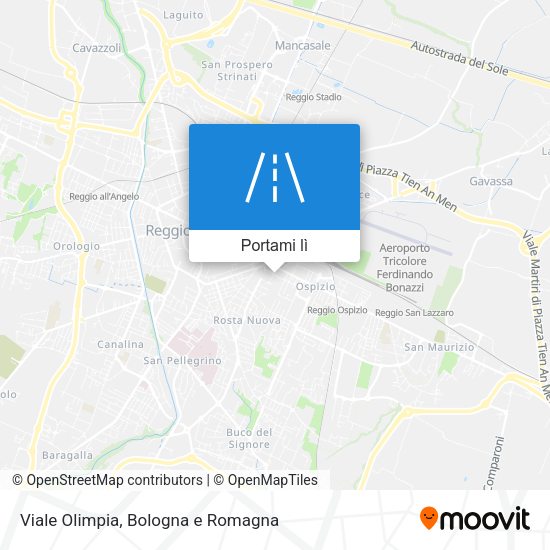 Mappa Viale Olimpia