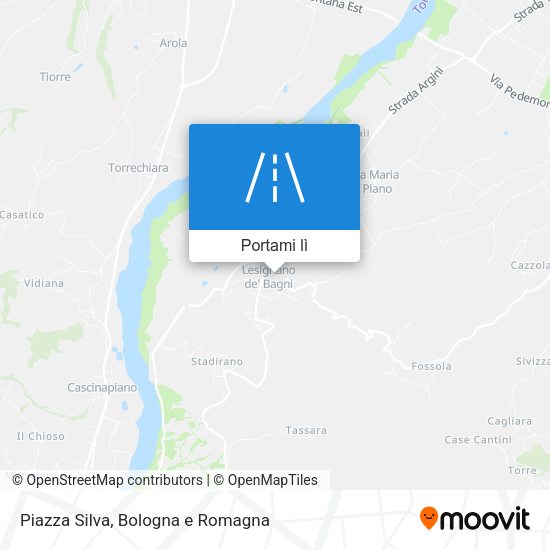 Mappa Piazza Silva