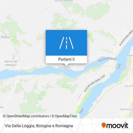Mappa Via Della Loggia